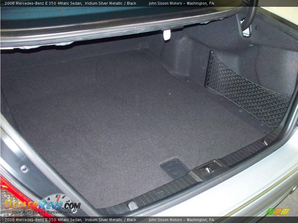 2008 Mercedes-Benz E 350 4Matic Sedan Iridium Silver Metallic / Black Photo #16