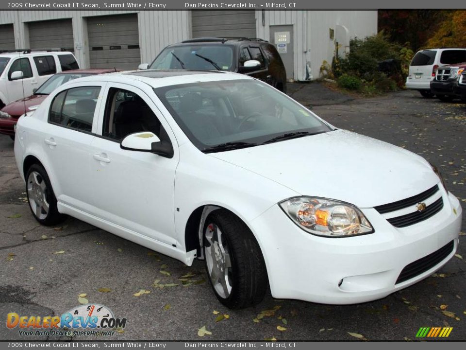 2009 Chevrolet Cobalt LT Sedan Summit White / Ebony Photo #3