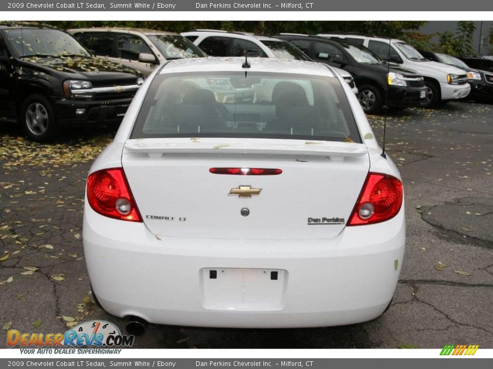 2009 Chevrolet Cobalt LT Sedan Summit White / Ebony Photo #6