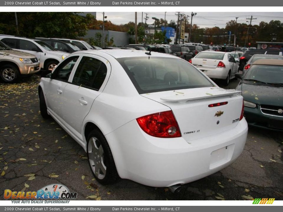 2009 Chevrolet Cobalt LT Sedan Summit White / Ebony Photo #8