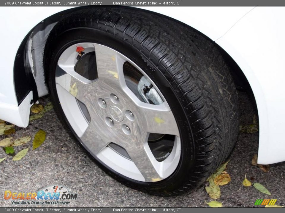 2009 Chevrolet Cobalt LT Sedan Summit White / Ebony Photo #9