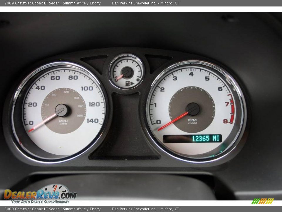 2009 Chevrolet Cobalt LT Sedan Summit White / Ebony Photo #11