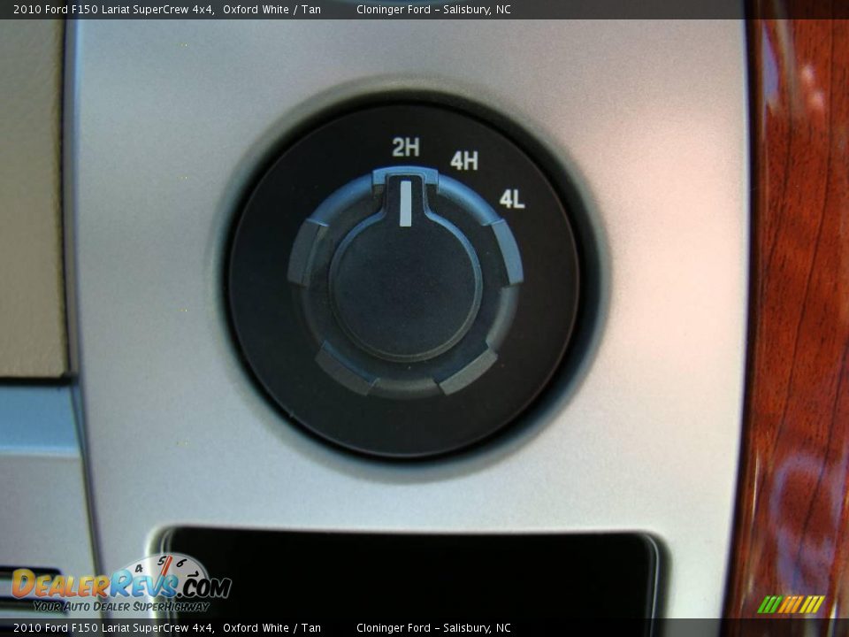 2010 Ford F150 Lariat SuperCrew 4x4 Oxford White / Tan Photo #26