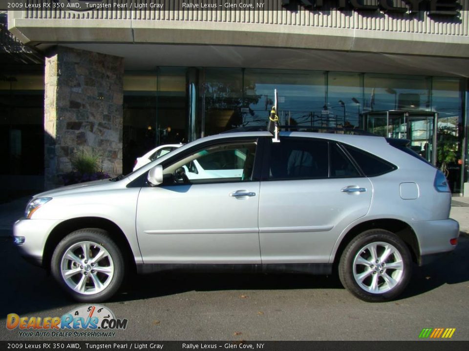 2009 Lexus RX 350 AWD Tungsten Pearl / Light Gray Photo #3