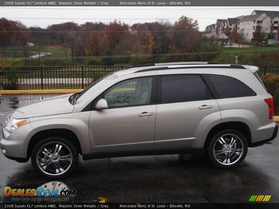 2008 Suzuki XL7 Limited AWD Majestic Silver Metallic / Grey Photo #1