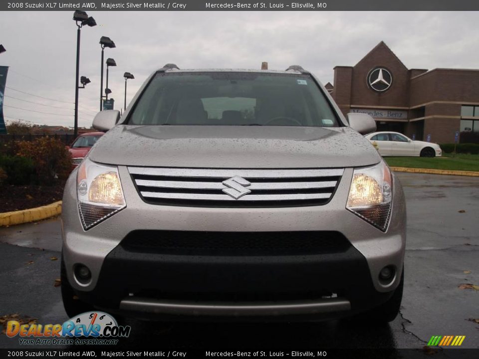 2008 Suzuki XL7 Limited AWD Majestic Silver Metallic / Grey Photo #3
