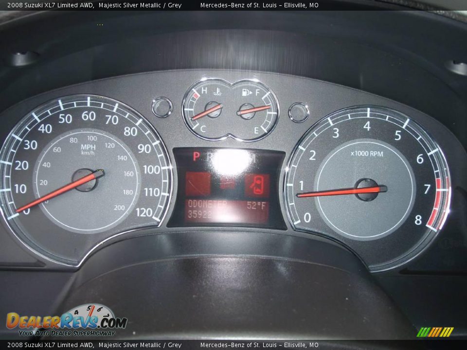 2008 Suzuki XL7 Limited AWD Majestic Silver Metallic / Grey Photo #20