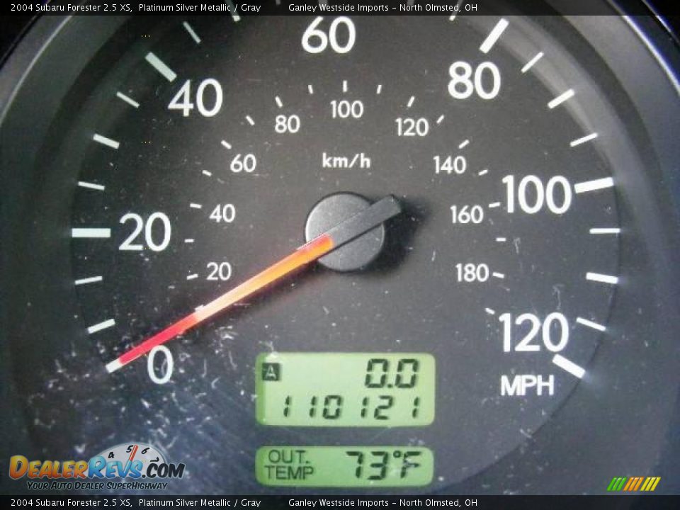 2004 Subaru Forester 2.5 XS Platinum Silver Metallic / Gray Photo #17