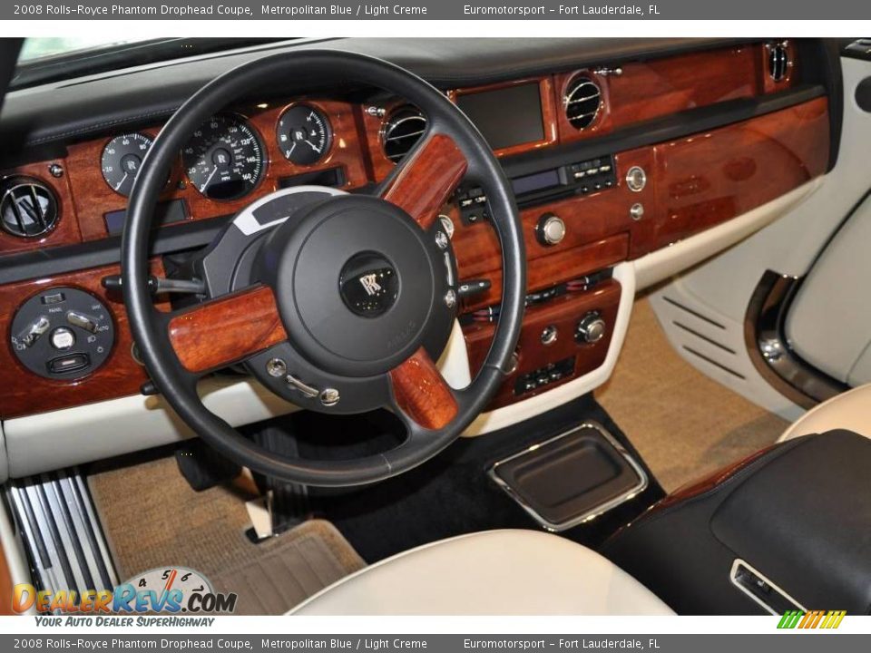 Dashboard of 2008 Rolls-Royce Phantom Drophead Coupe  Photo #8