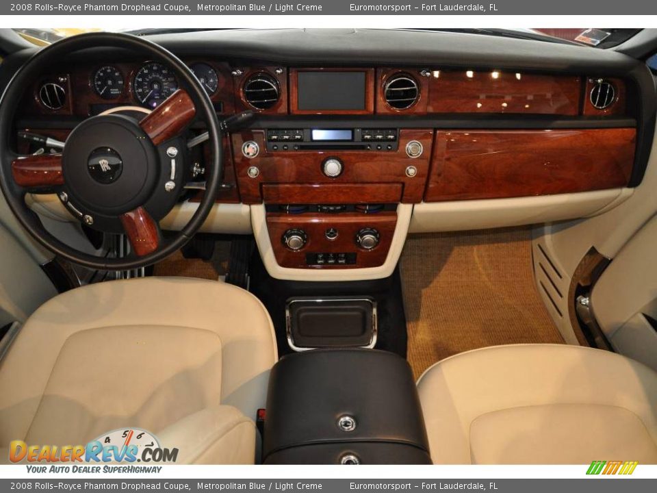 Light Creme Interior - 2008 Rolls-Royce Phantom Drophead Coupe  Photo #19