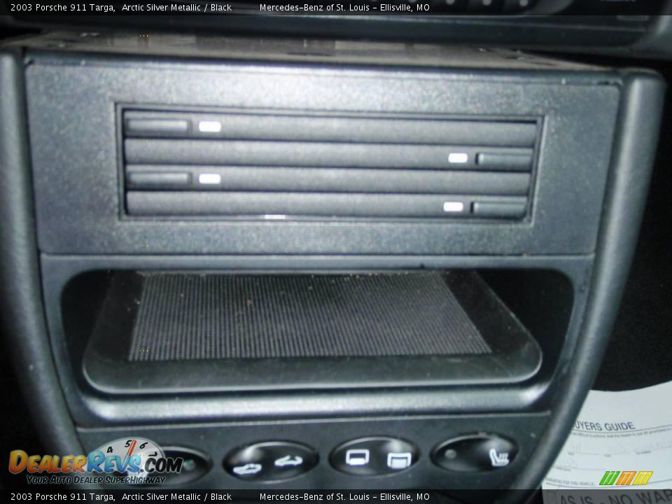 2003 Porsche 911 Targa Arctic Silver Metallic / Black Photo #17