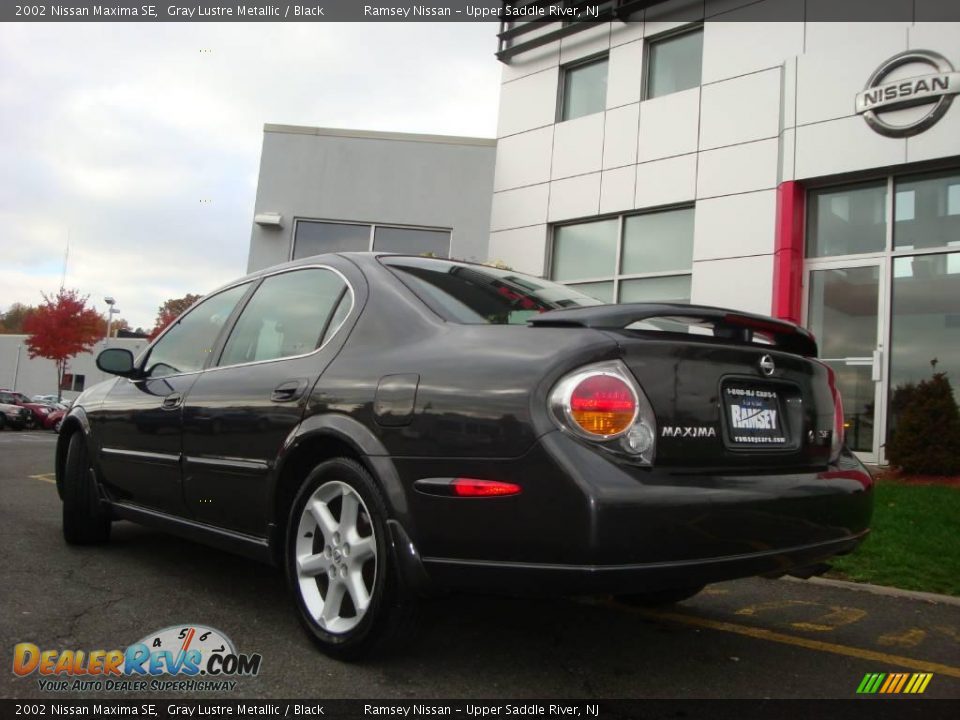 2002 Nissan Maxima SE Gray Lustre Metallic / Black Photo #7