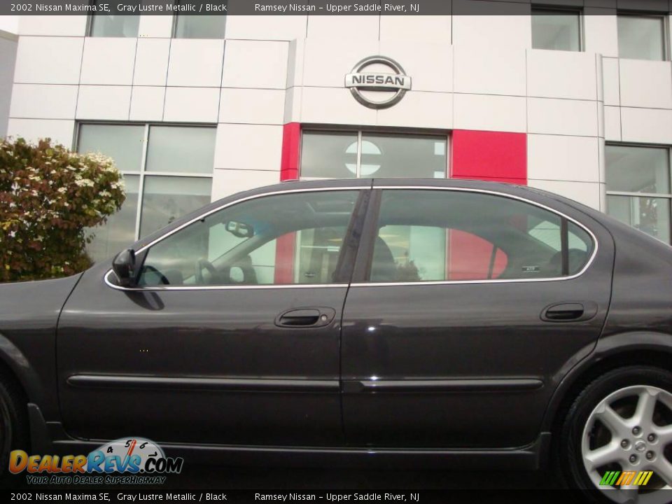 2002 Nissan Maxima SE Gray Lustre Metallic / Black Photo #17