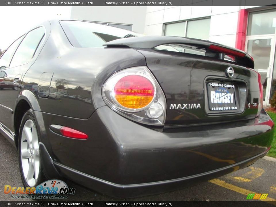 2002 Nissan Maxima SE Gray Lustre Metallic / Black Photo #18