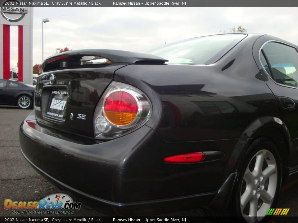 2002 Nissan Maxima SE Gray Lustre Metallic / Black Photo #20