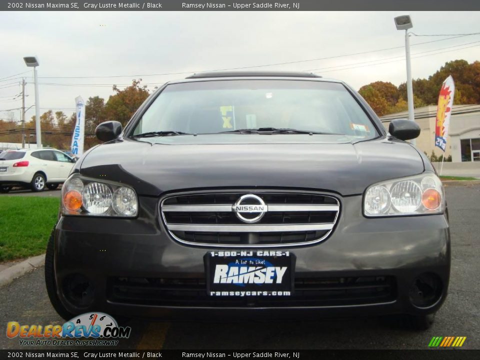 2002 Nissan Maxima SE Gray Lustre Metallic / Black Photo #23