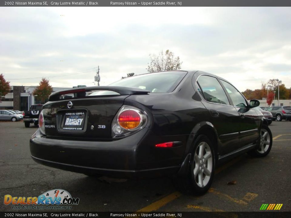 2002 Nissan Maxima SE Gray Lustre Metallic / Black Photo #32