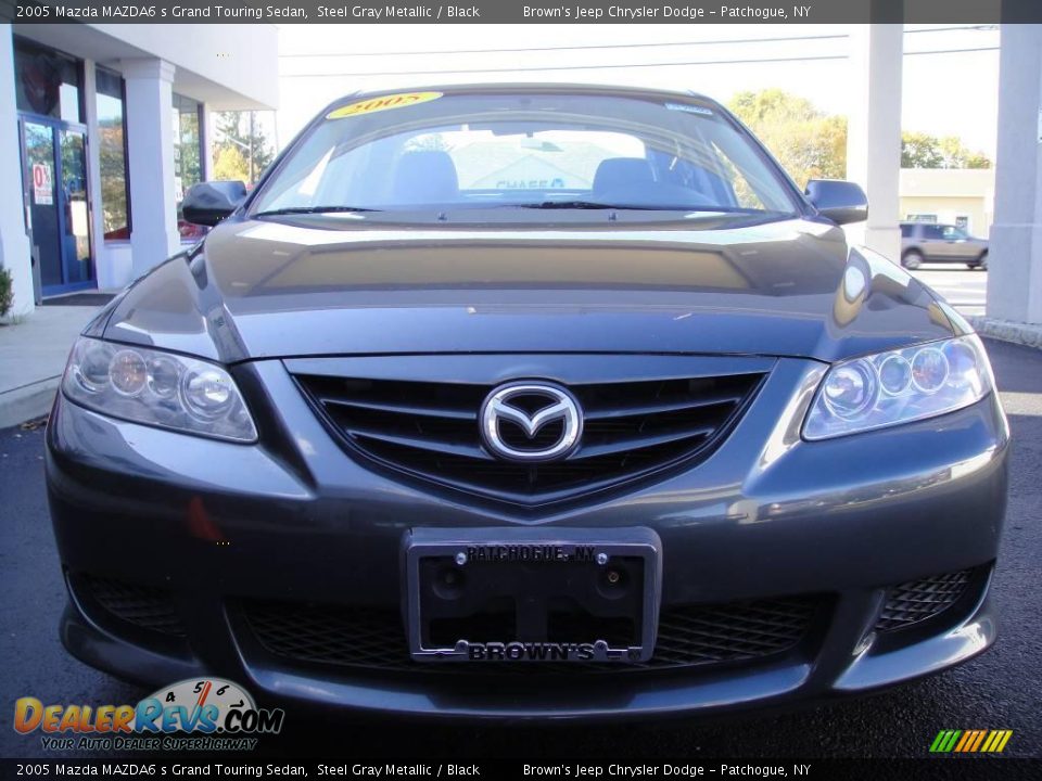 2005 Mazda MAZDA6 s Grand Touring Sedan Steel Gray Metallic / Black Photo #3