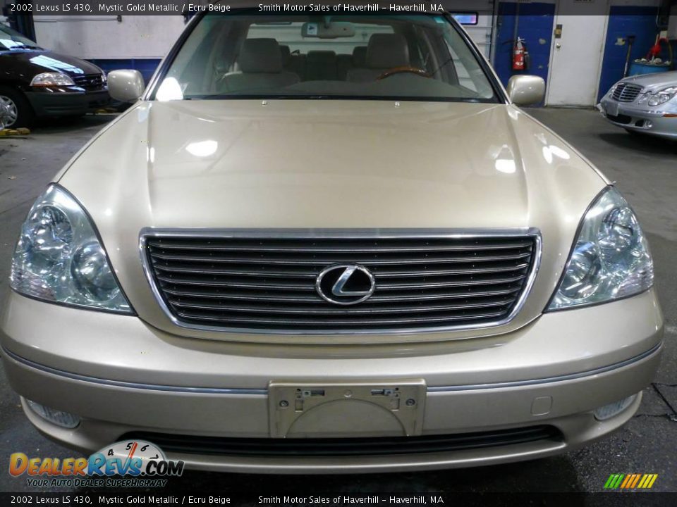 2002 Lexus LS 430 Mystic Gold Metallic / Ecru Beige Photo #1