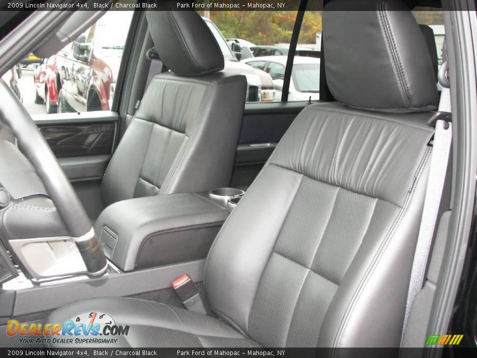 2009 Lincoln Navigator 4x4 Black / Charcoal Black Photo #12