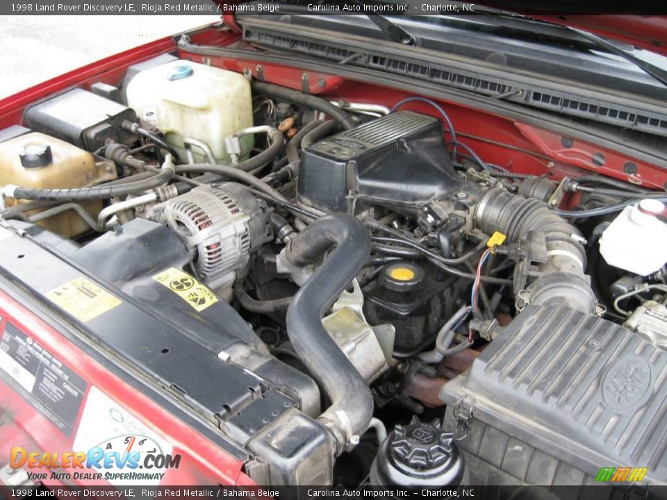 1998 Land Rover Discovery LE Rioja Red Metallic / Bahama Beige Photo #25