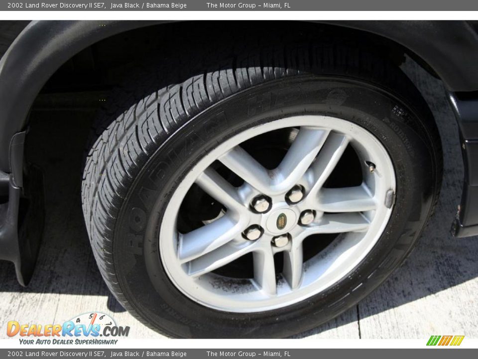 2002 Land Rover Discovery II SE7 Java Black / Bahama Beige Photo #20