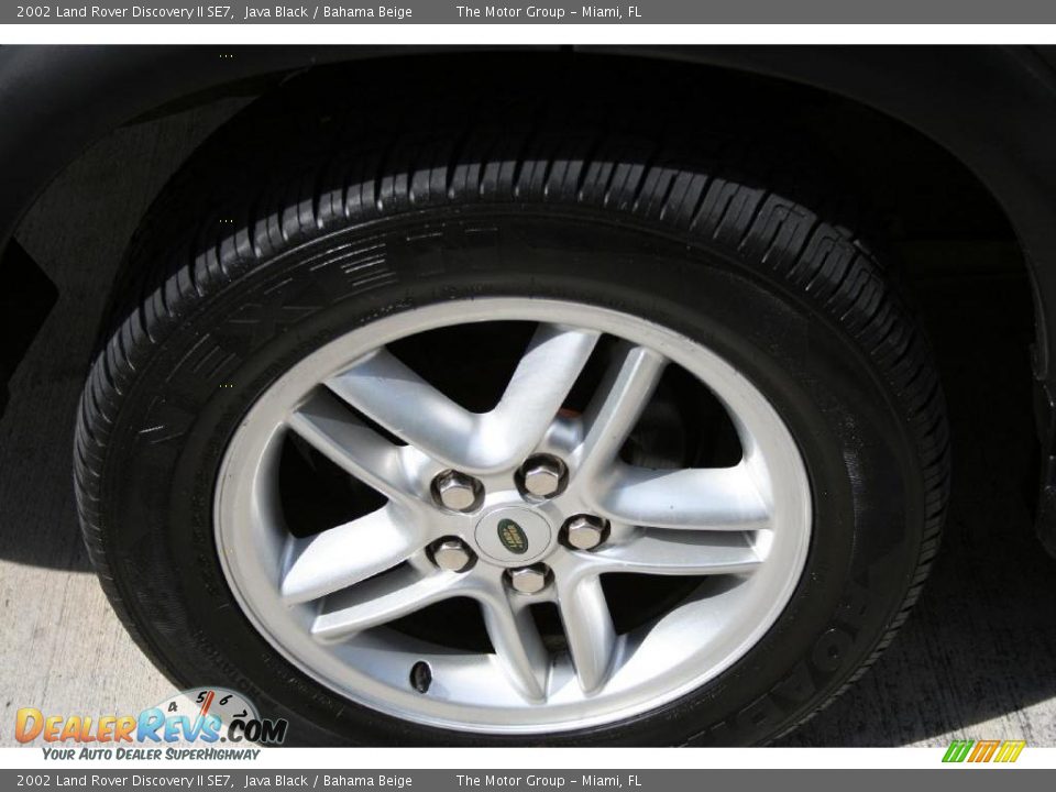 2002 Land Rover Discovery II SE7 Java Black / Bahama Beige Photo #22