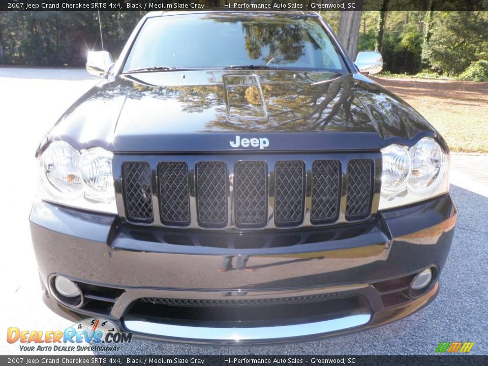 2007 Jeep Grand Cherokee SRT8 4x4 Black / Medium Slate Gray Photo #11