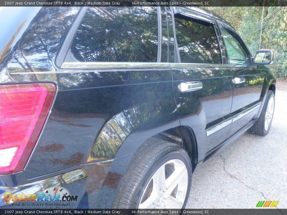2007 Jeep Grand Cherokee SRT8 4x4 Black / Medium Slate Gray Photo #19