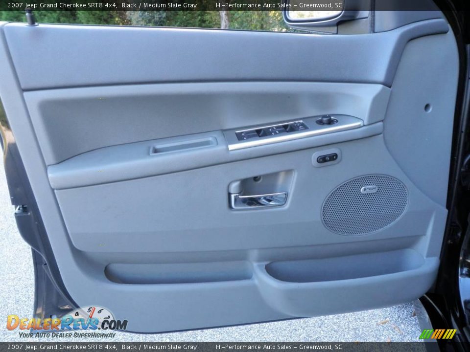 2007 Jeep Grand Cherokee SRT8 4x4 Black / Medium Slate Gray Photo #30