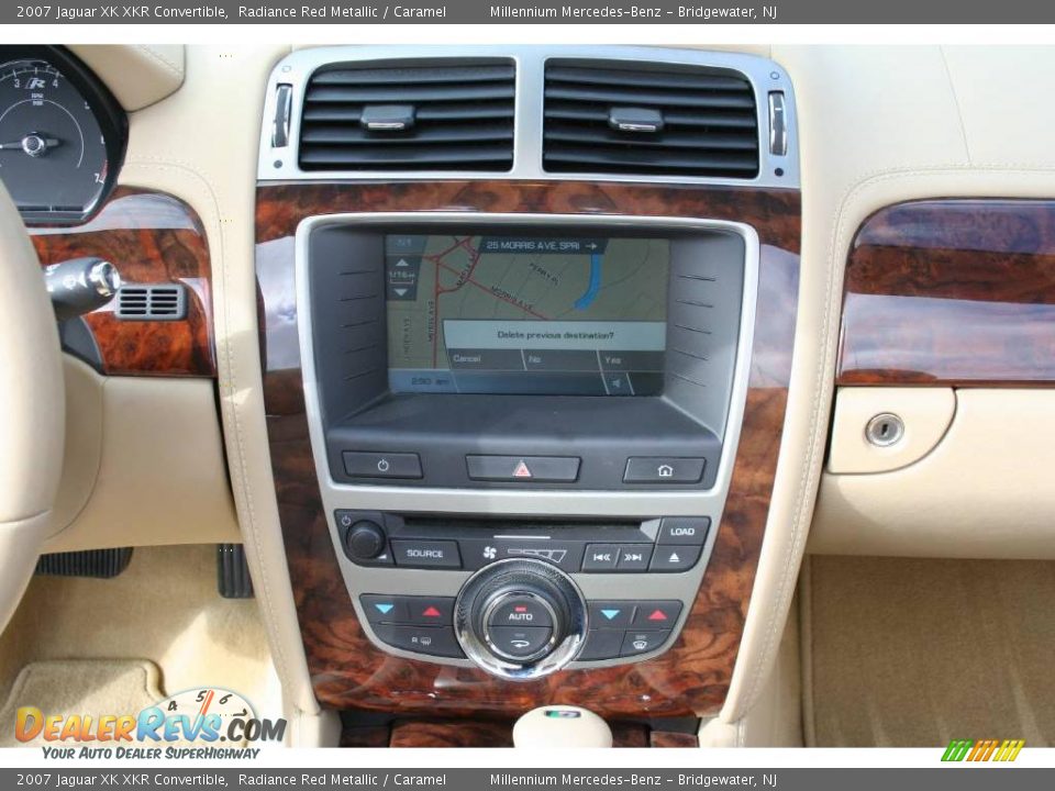2007 Jaguar XK XKR Convertible Radiance Red Metallic / Caramel Photo #17