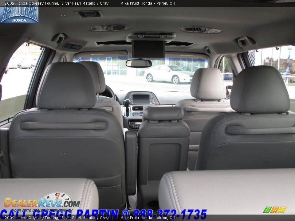 2009 Honda Odyssey Touring Silver Pearl Metallic / Gray Photo #11