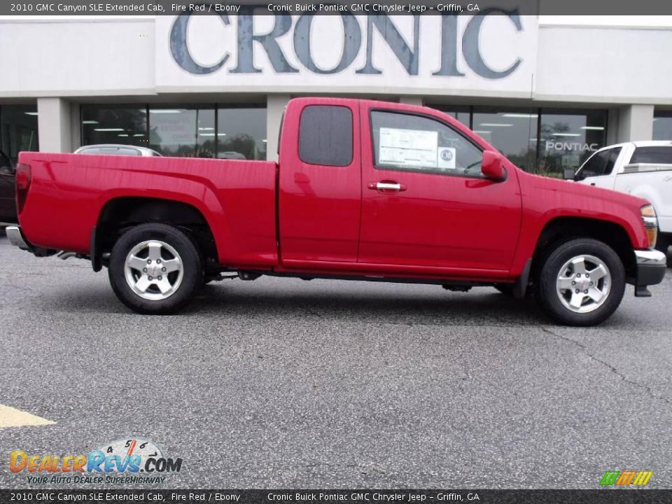 2010 GMC Canyon SLE Extended Cab Fire Red / Ebony Photo #1