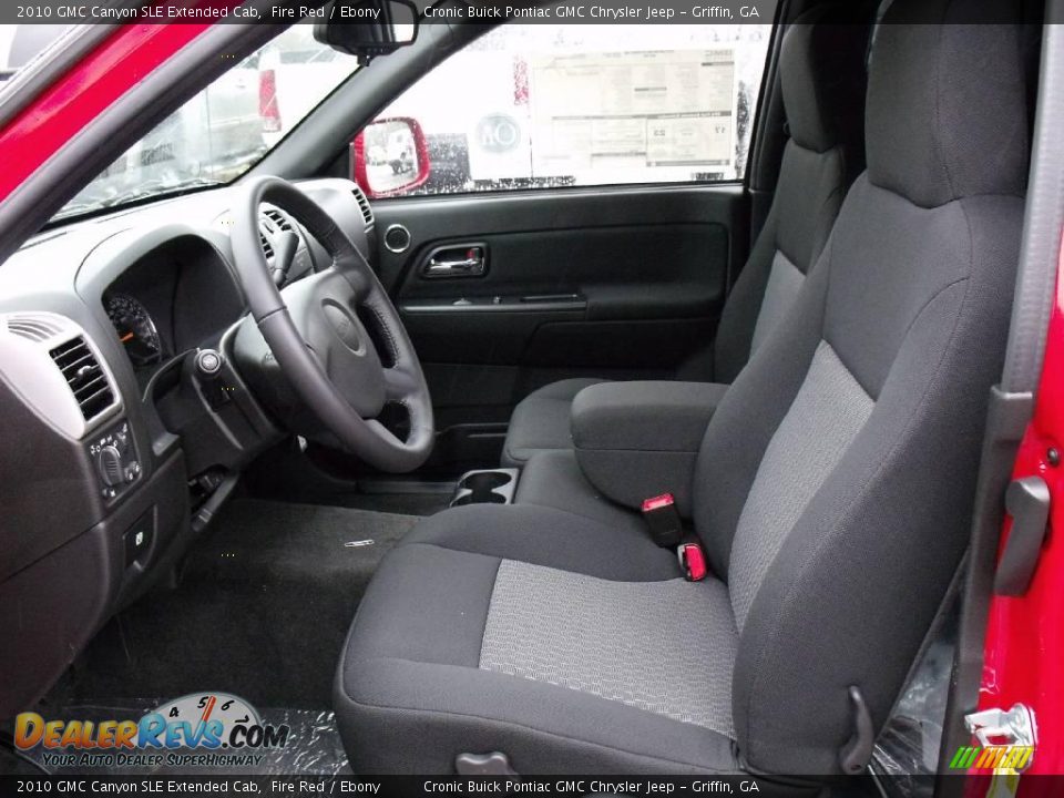 2010 GMC Canyon SLE Extended Cab Fire Red / Ebony Photo #10