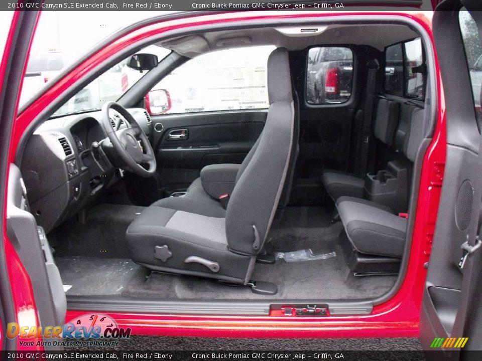 2010 GMC Canyon SLE Extended Cab Fire Red / Ebony Photo #11