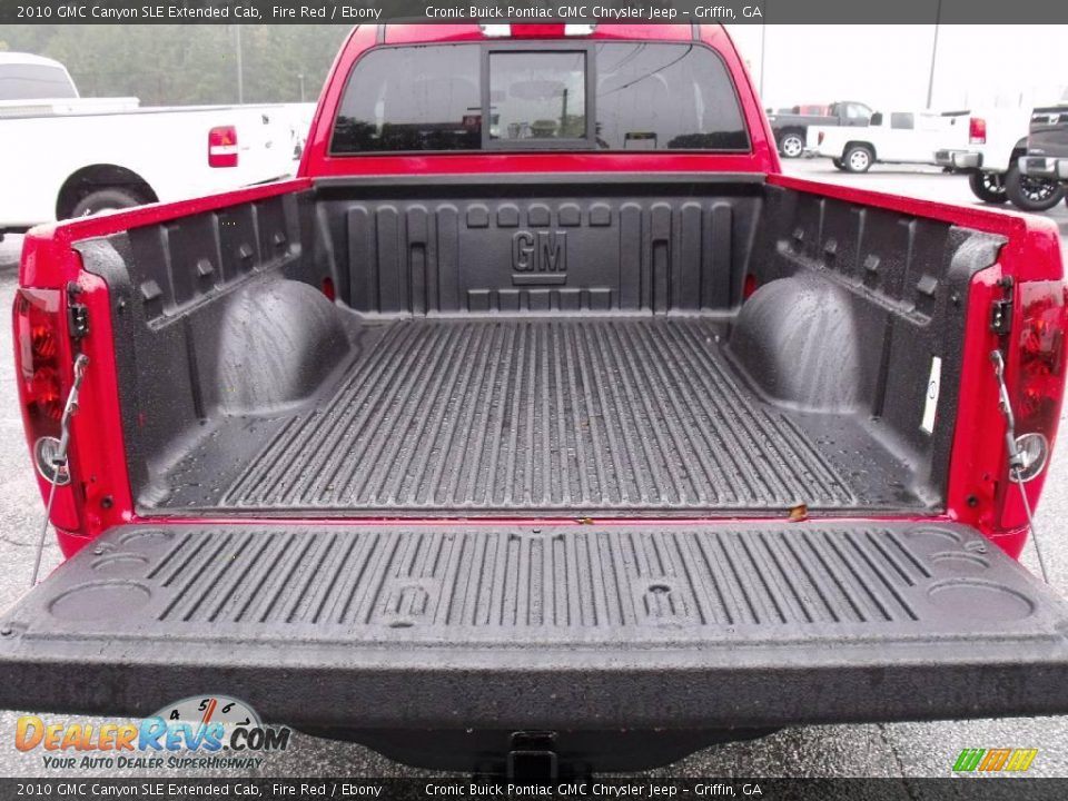 2010 GMC Canyon SLE Extended Cab Fire Red / Ebony Photo #12