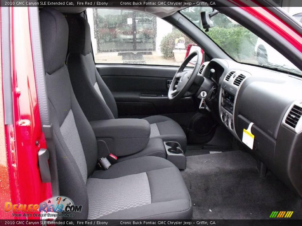 2010 GMC Canyon SLE Extended Cab Fire Red / Ebony Photo #13