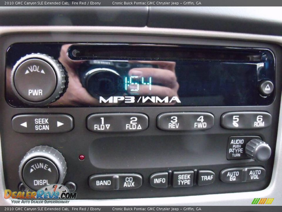 2010 GMC Canyon SLE Extended Cab Fire Red / Ebony Photo #18
