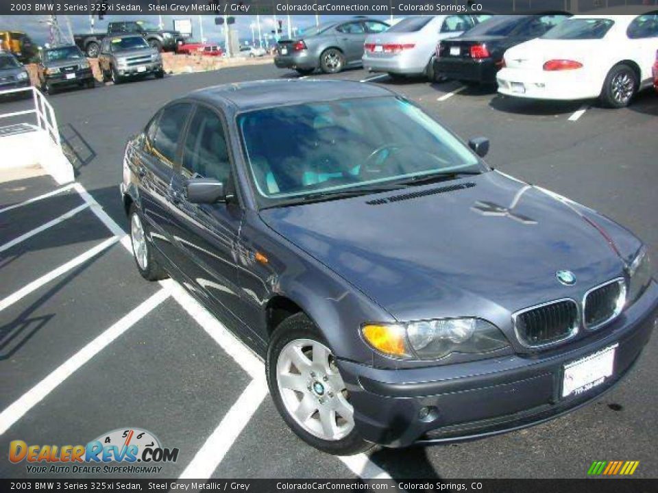 2003 BMW 3 Series 325xi Sedan Steel Grey Metallic / Grey Photo #1
