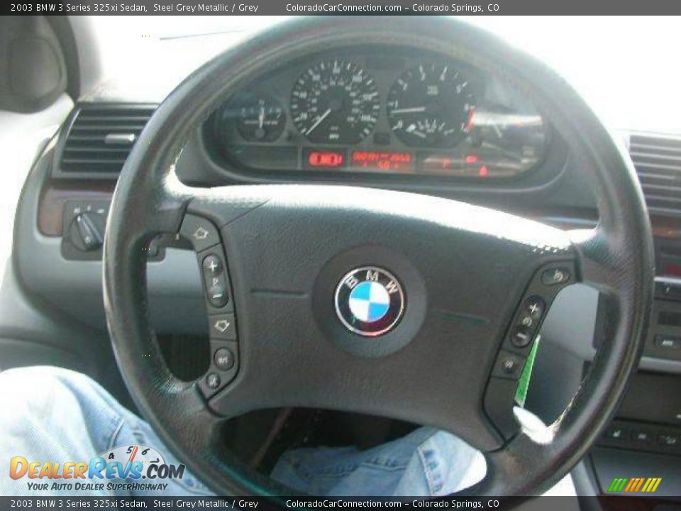 2003 BMW 3 Series 325xi Sedan Steel Grey Metallic / Grey Photo #2