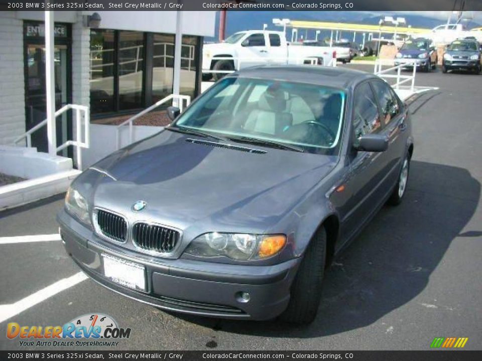 2003 BMW 3 Series 325xi Sedan Steel Grey Metallic / Grey Photo #5