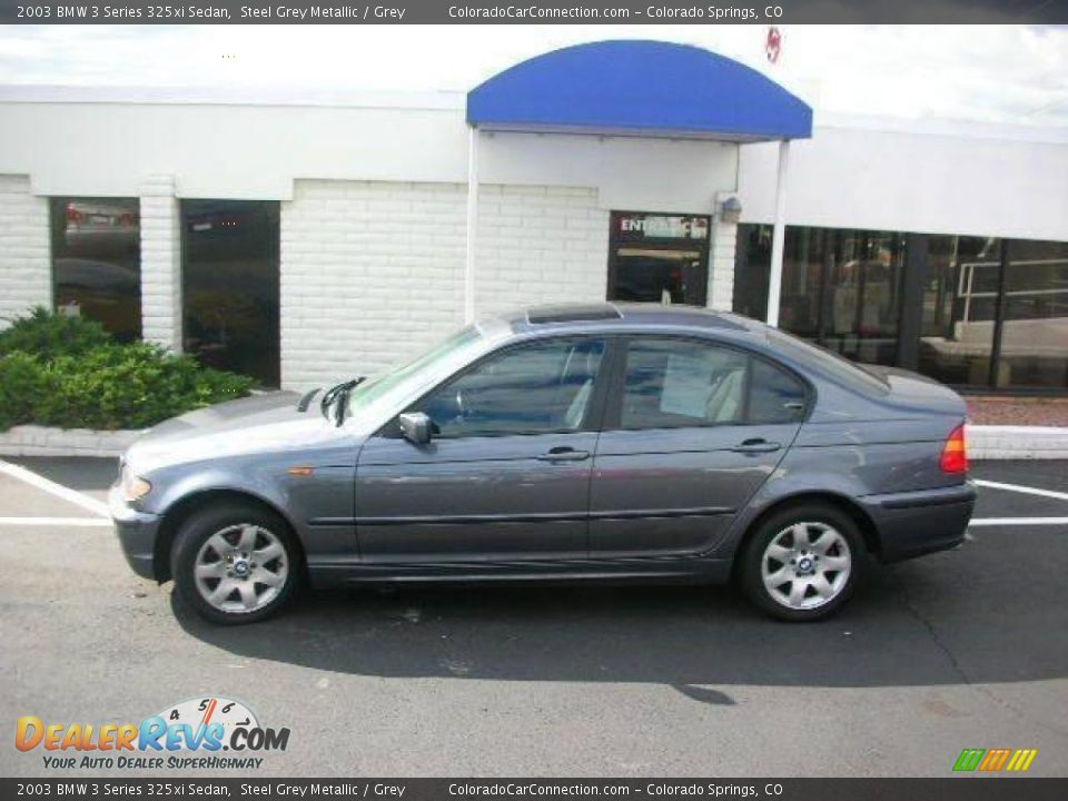 2003 BMW 3 Series 325xi Sedan Steel Grey Metallic / Grey Photo #6