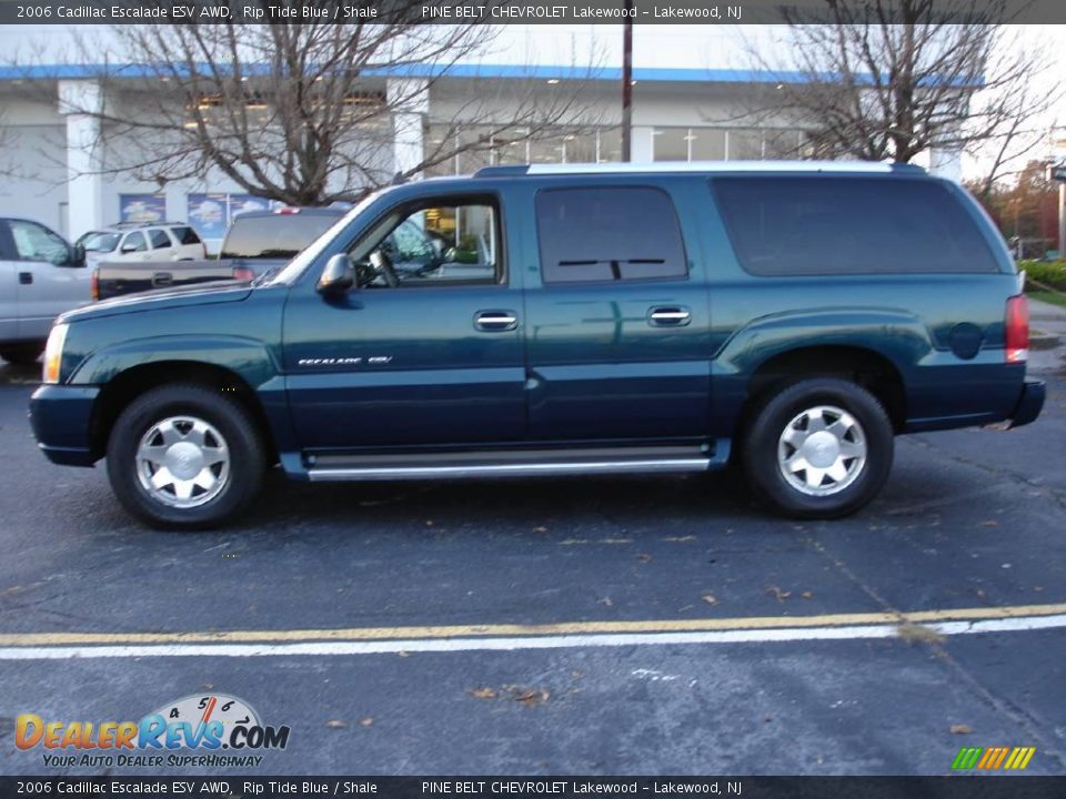 2006 Cadillac Escalade ESV AWD Rip Tide Blue / Shale Photo #3