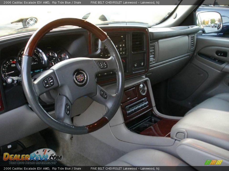 2006 Cadillac Escalade ESV AWD Rip Tide Blue / Shale Photo #8