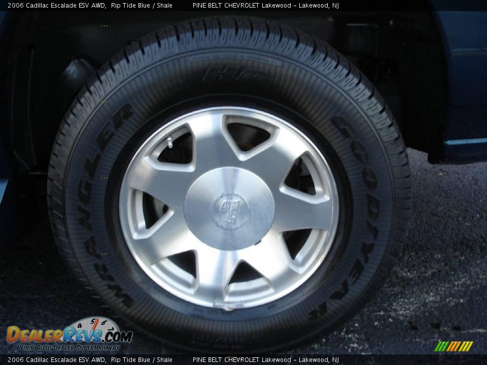 2006 Cadillac Escalade ESV AWD Rip Tide Blue / Shale Photo #13