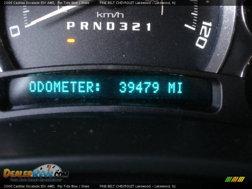 2006 Cadillac Escalade ESV AWD Rip Tide Blue / Shale Photo #14