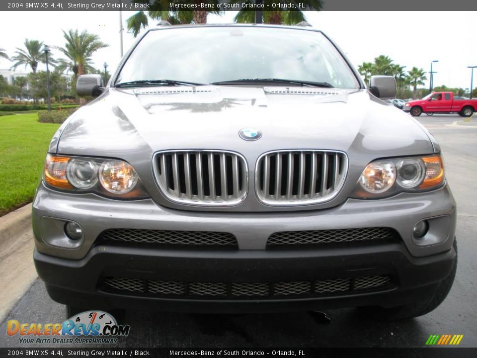 2004 BMW X5 4.4i Sterling Grey Metallic / Black Photo #3