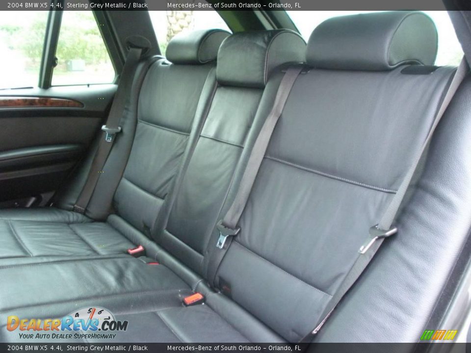 2004 BMW X5 4.4i Sterling Grey Metallic / Black Photo #15