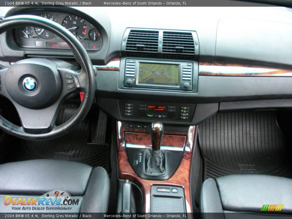 2004 BMW X5 4.4i Sterling Grey Metallic / Black Photo #18