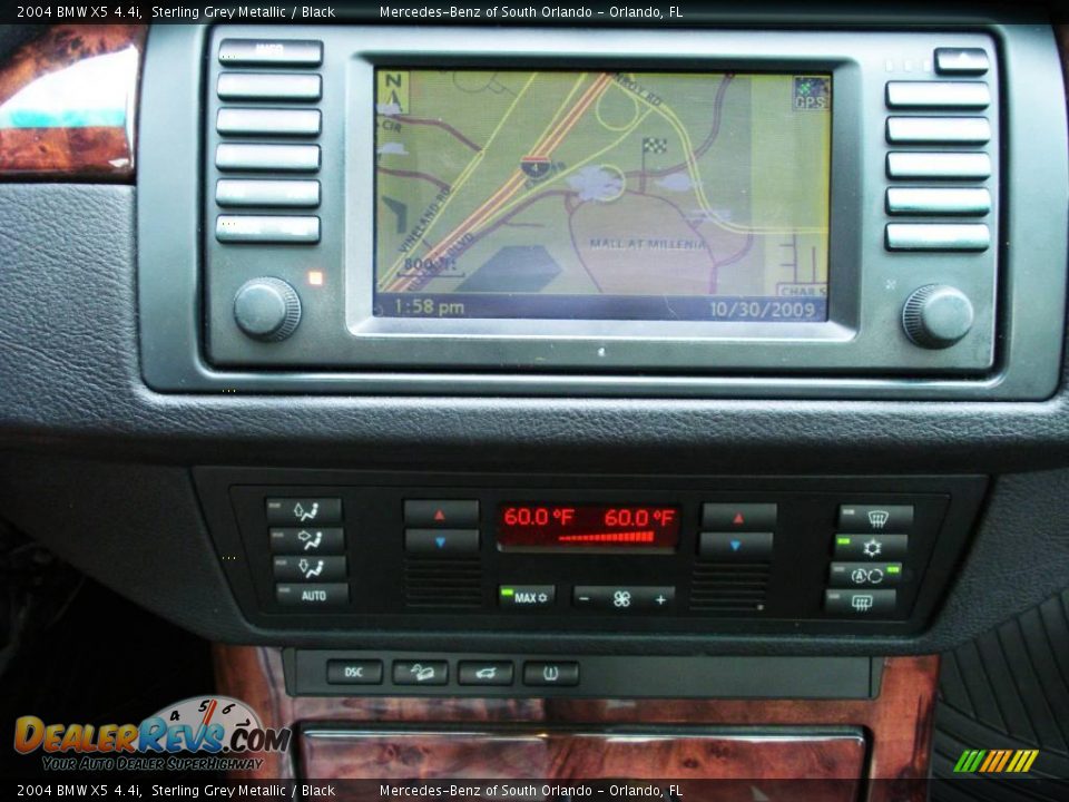 2004 BMW X5 4.4i Sterling Grey Metallic / Black Photo #23